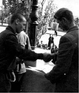 Запись добровольцев на фронт